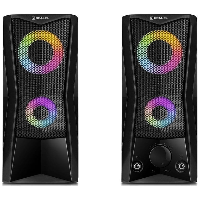 Акустична система REAL-EL S-107 USB Black (EL121100017) - фото 3