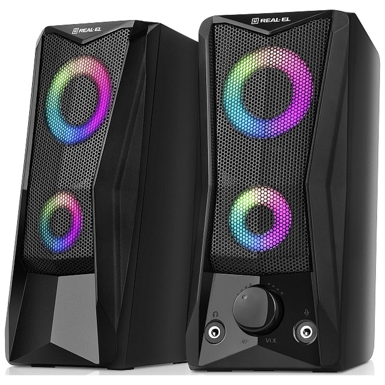 Акустична система REAL-EL S-107 USB Black (EL121100017) - фото 5