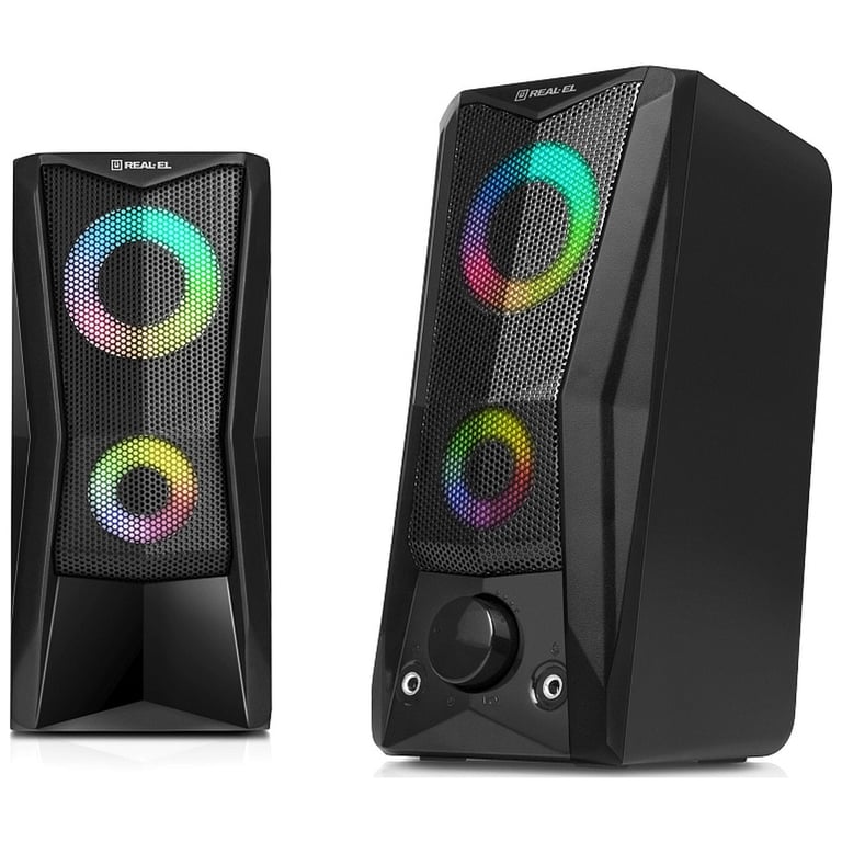 Акустична система REAL-EL S-107 USB Black (EL121100017) - фото 6