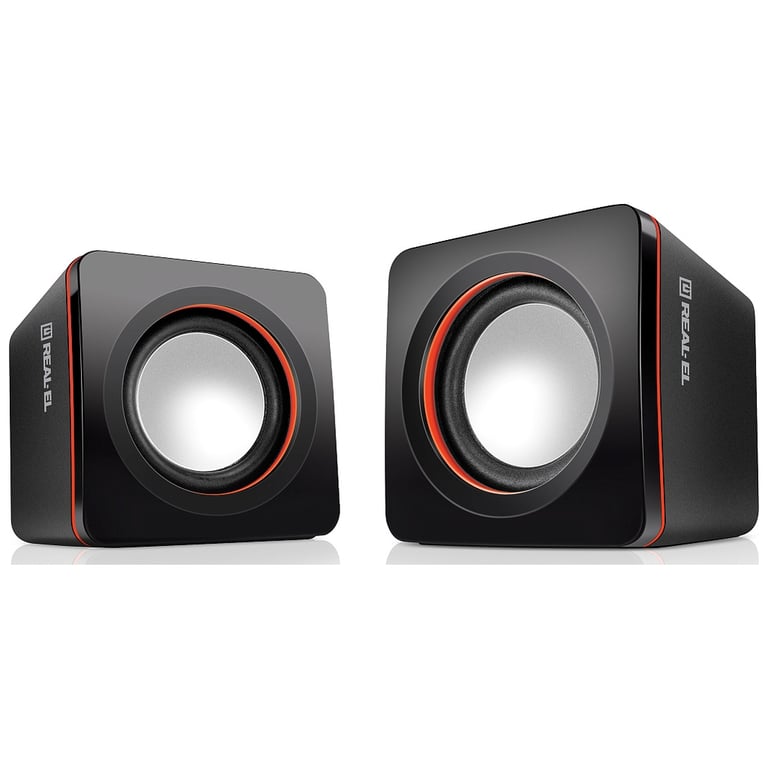 Акустична система REAL-EL S-13 USB Black (EL121100021) - фото 2