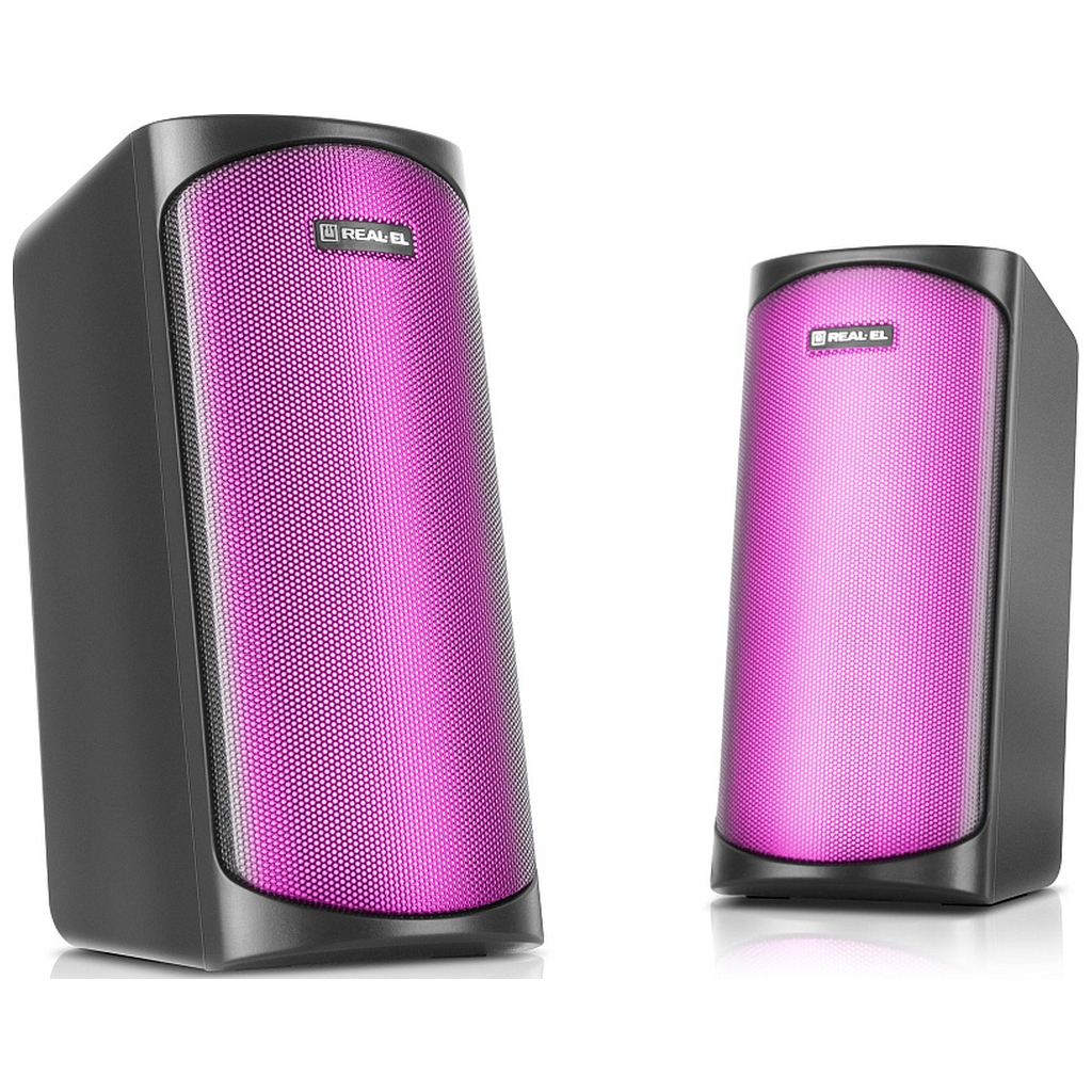 Акустична система REAL-EL S-135 USB Black (EL121100019) - фото 2 Акустична система REAL-EL S-135 USB Black (EL121100019) - фото 2