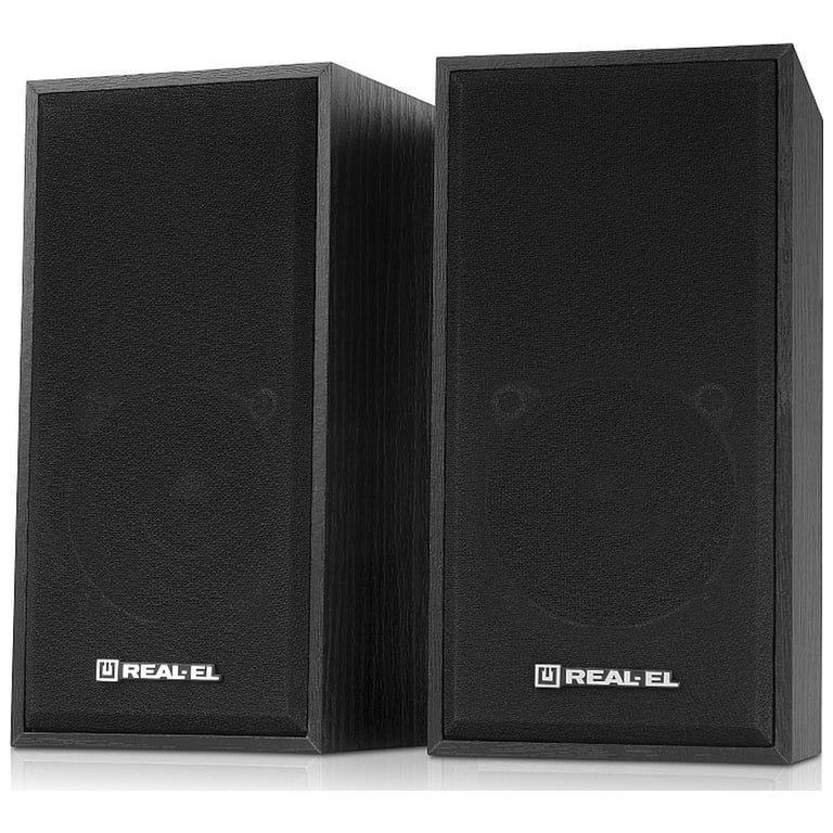 Акустична система REAL-EL S-202 USB Black (EL121200019) - фото 1