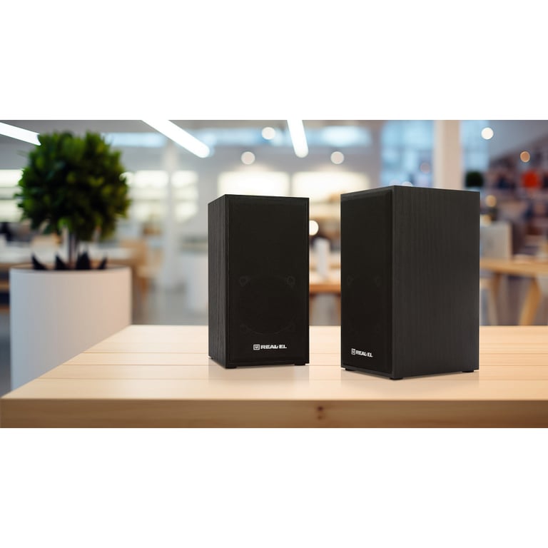 Акустична система REAL-EL S-202 USB Black (EL121200019) - фото 4
