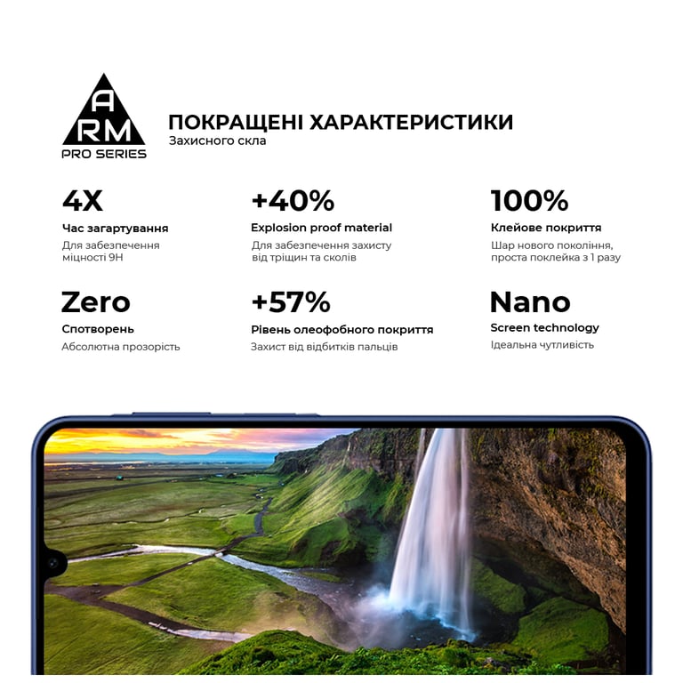 Скло захисне Armorstandart Pro Samsung A17 4G (ARM86510) - фото 5