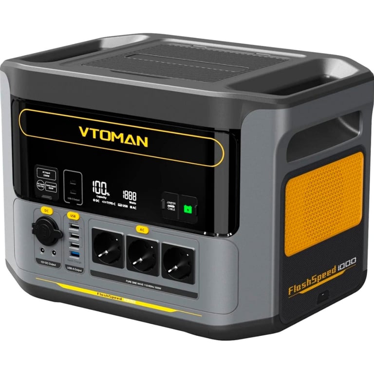 Зарядна станція Vtoman FlashSpeed 1000 PB-85 1000W 828Wh (FlashSpeed 1000) - фото 3