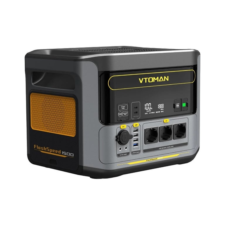 Зарядна станція Vtoman FlashSpeed 1500 PB-58 1500W 1548Wh (FlashSpeed 1500) - фото 2
