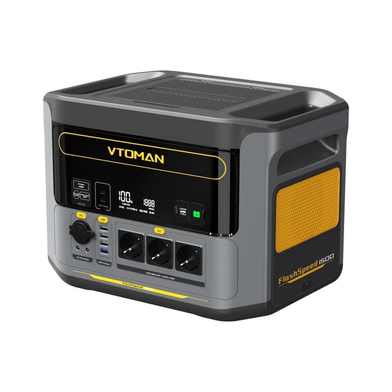 Зарядна станція Vtoman FlashSpeed 1500 PB-58 1500W 1548Wh (FlashSpeed 1500) - фото 3