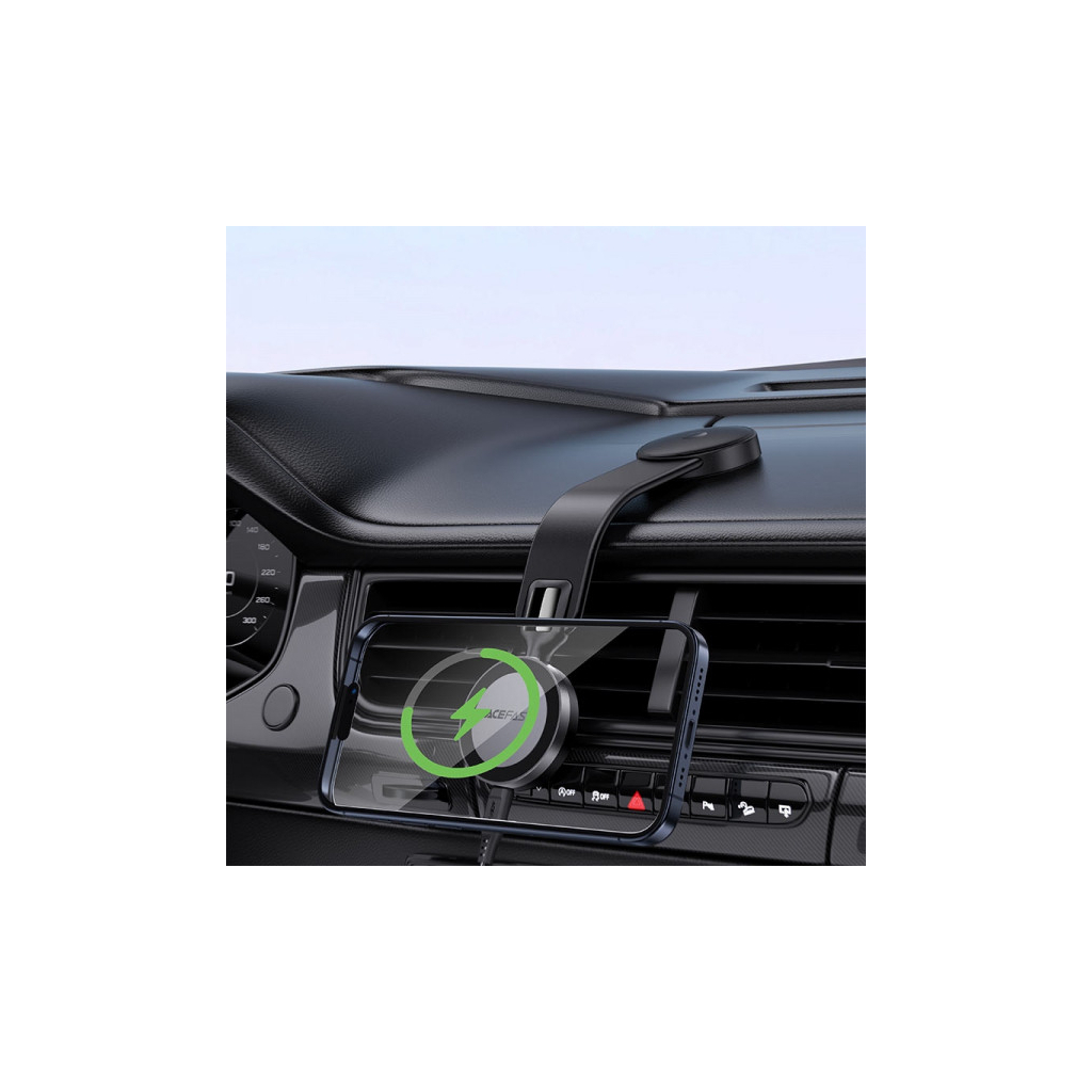 Універсальний автотримач Acefast D37 Magnetic wireless (6974316283546) - фото 7 Універсальний автотримач Acefast D37 Magnetic wireless (6974316283546) - фото 7