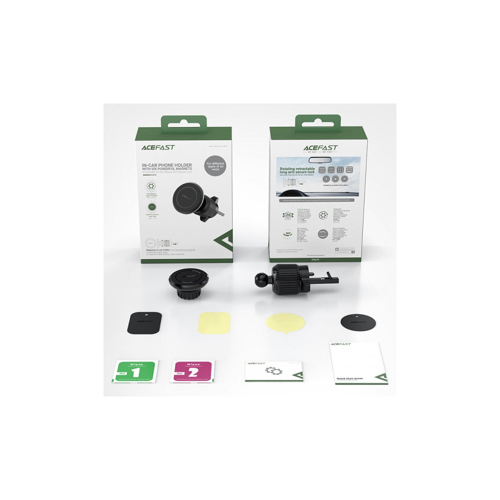 Універсальний автотримач Acefast D6 air outlet magnetic (6974316281160) - фото 6 Універсальний автотримач Acefast D6 air outlet magnetic (6974316281160) - фото 6