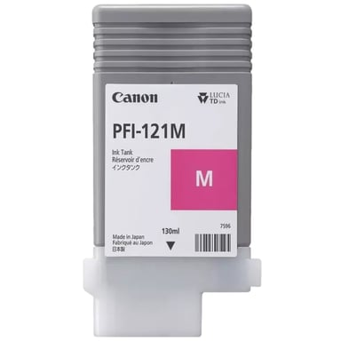 Картридж Canon PFI-121M magenta 130ml TM 255/350/355 (6267C001) - фото 1