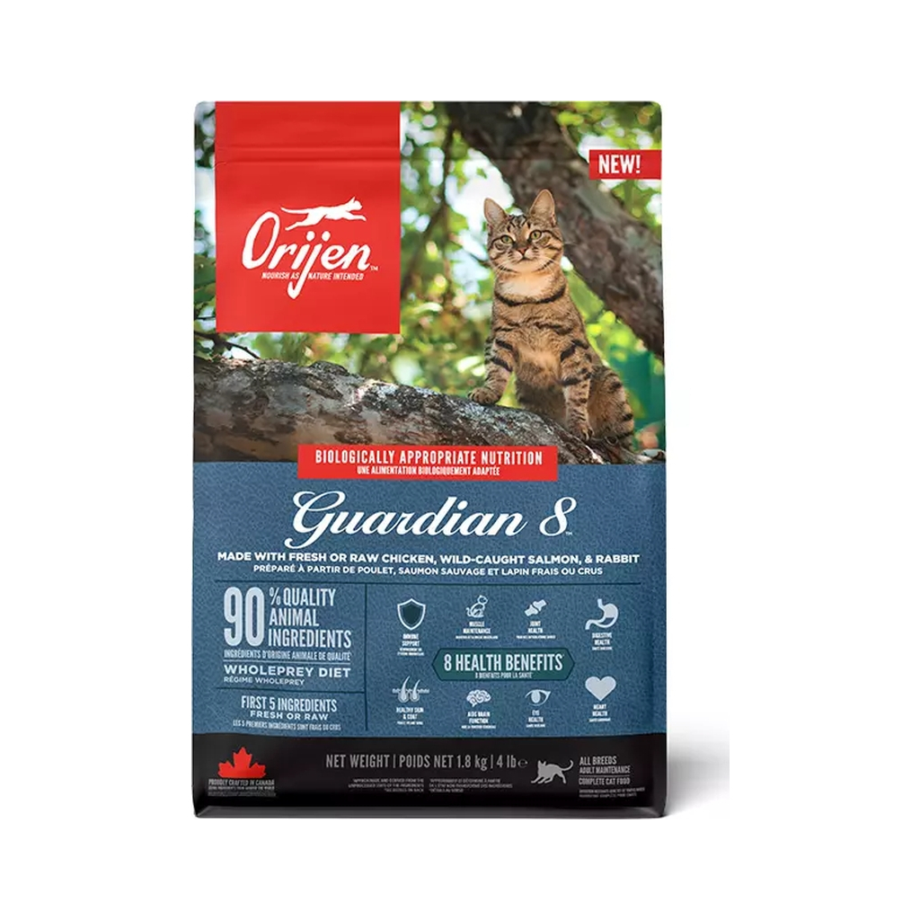 Сухий корм для кішок Orijen Guardian 5.4 кг (0064992718930) - фото 4 Сухий корм для кішок Orijen Guardian 5.4 кг (0064992718930) - фото 4