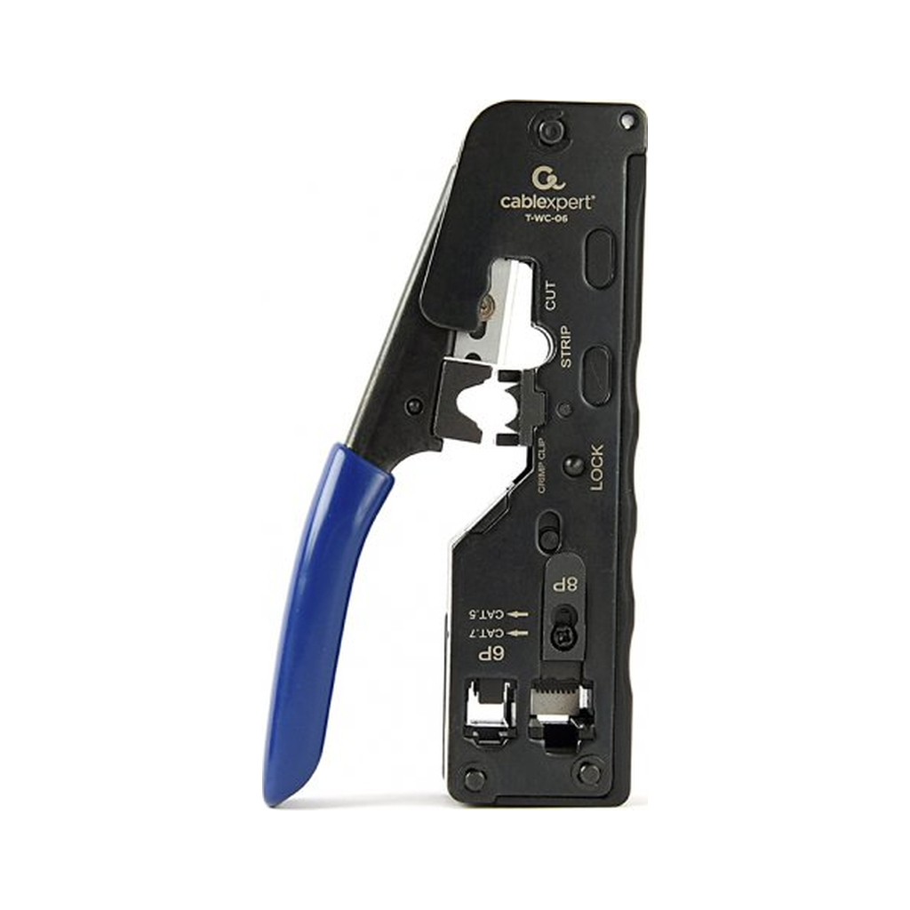 Інструмент RJ45/RJ12/RJ11 обрізає при обтиску Cablexpert (T-WC-06) - фото 3 Інструмент RJ45/RJ12/RJ11 обрізає при обтиску Cablexpert (T-WC-06) - фото 3