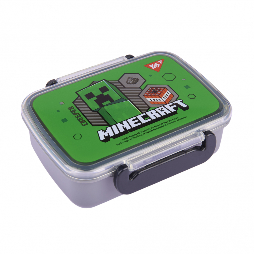 Ланч-бокс дитячий Yes "Minecraft.Creeper" 420 мл (708362) - фото 1