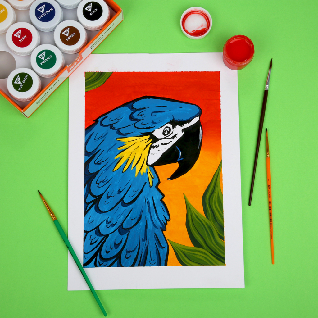 Гуашеві фарби Yes Orange Line 12 кольорів по 20 мл (230432) - фото 7 Гуашеві фарби Yes Orange Line 12 кольорів по 20 мл (230432) - фото 7