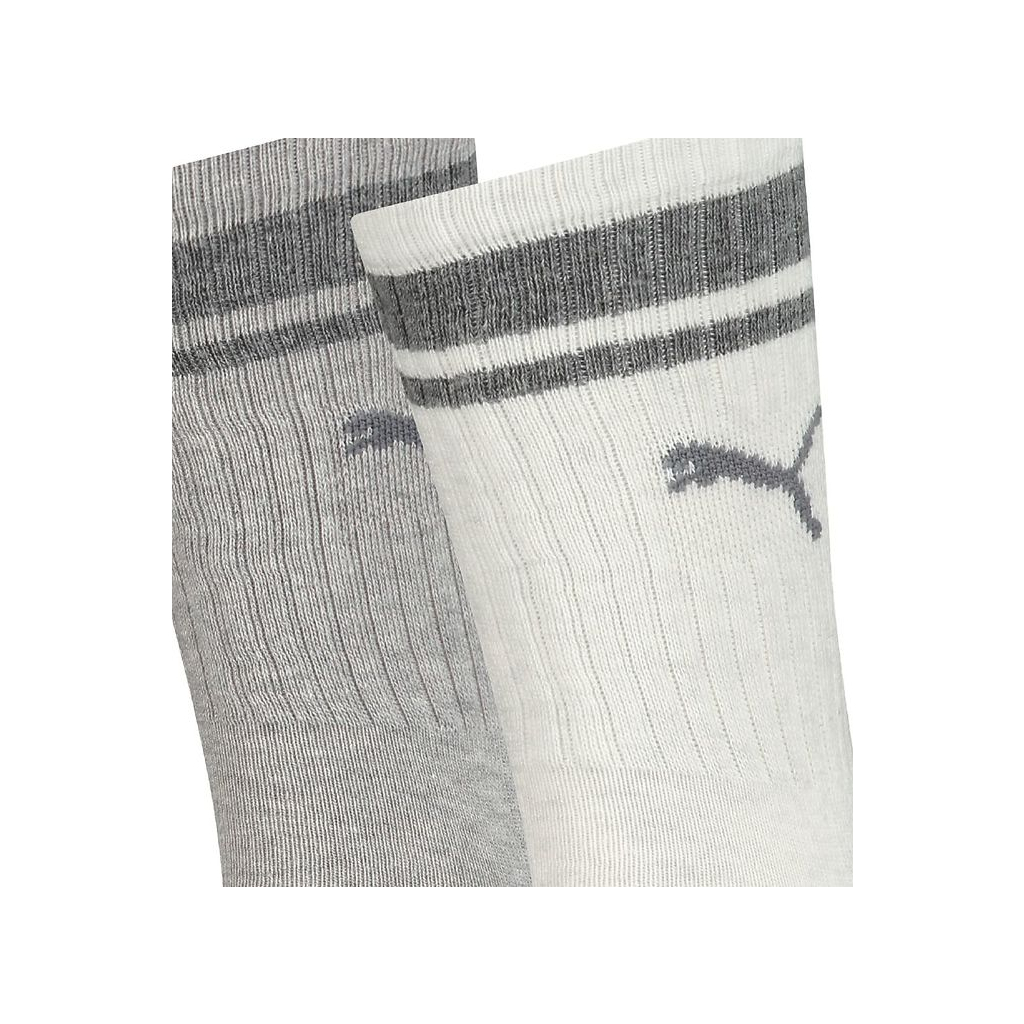 Шкарпетки Puma Crew Heritage Stripe Unisex 261058001-002 світло-сірий 43-46 (8718824801063) - фото 2 Шкарпетки Puma Crew Heritage Stripe Unisex 261058001-002 світло-сірий 43-46 (8718824801063) - фото 2