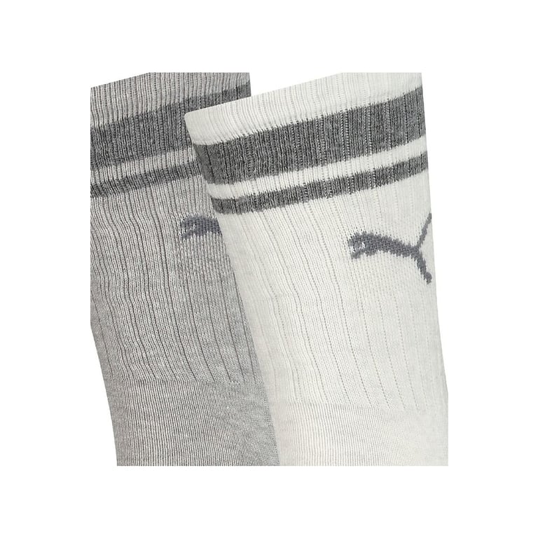 Шкарпетки Puma Crew Heritage Stripe Unisex 261058001-002 світло-сірий 43-46 (8718824801063) - фото 2
