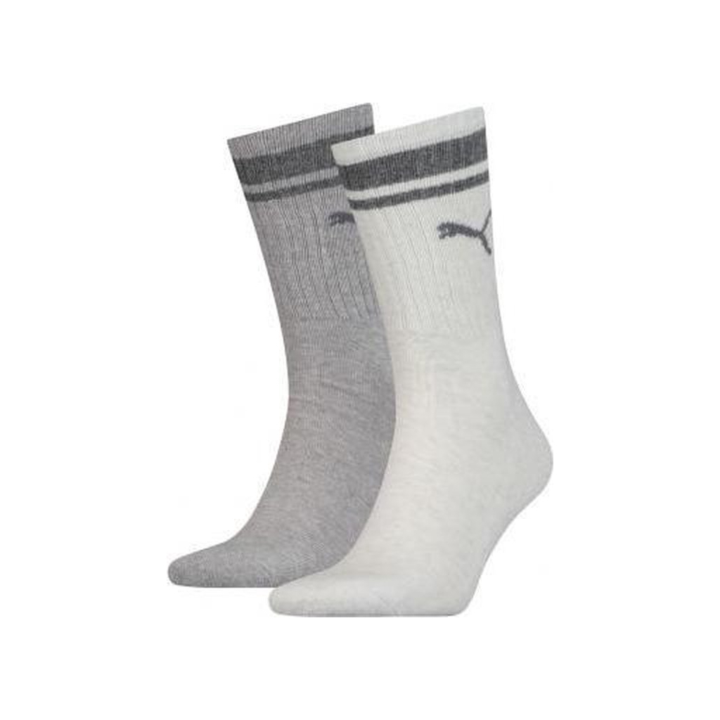 Шкарпетки Puma Crew Heritage Stripe Unisex 261058001-002 світло-сірий 43-46 (8718824801063) - фото 3 Шкарпетки Puma Crew Heritage Stripe Unisex 261058001-002 світло-сірий 43-46 (8718824801063) - фото 3