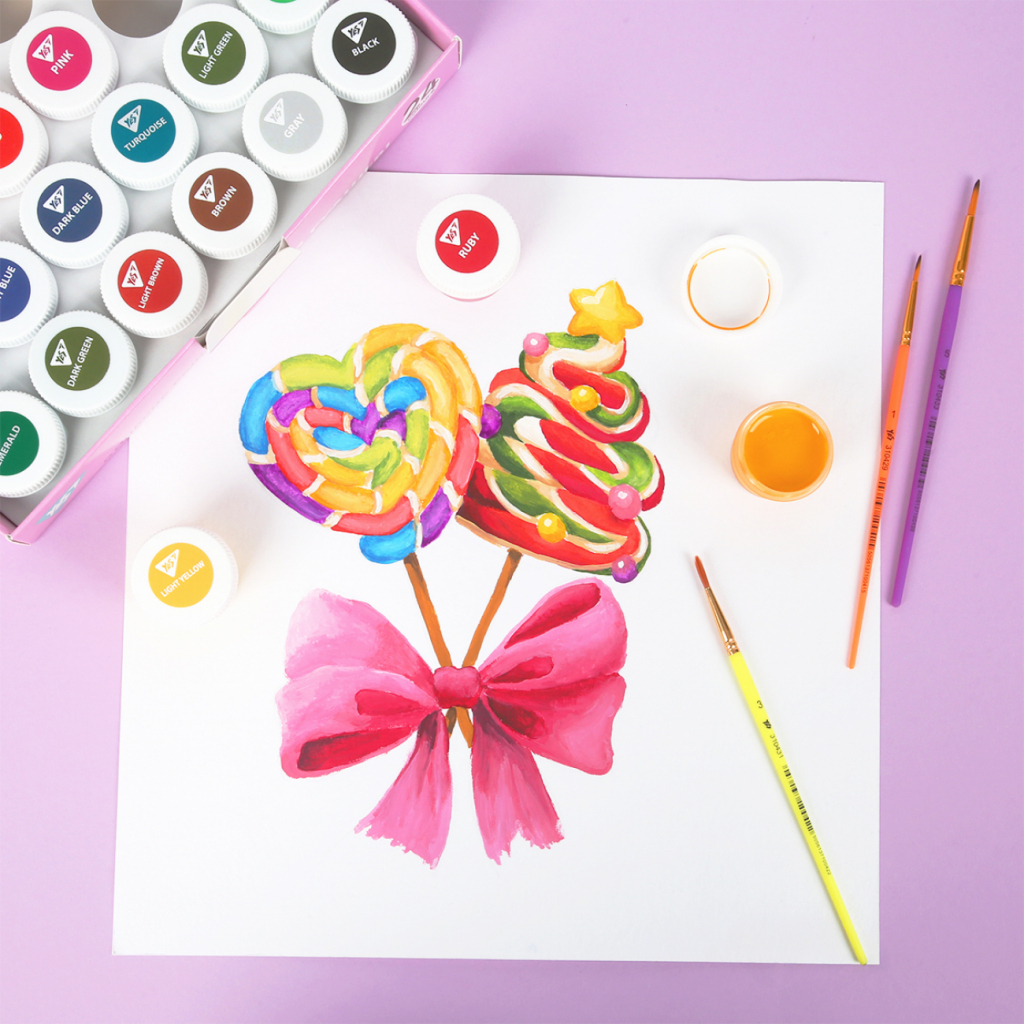 Гуашеві фарби Yes Pusheen 24 кольорів по 20 мл (230404) - фото 7 Гуашеві фарби Yes Pusheen 24 кольорів по 20 мл (230404) - фото 7