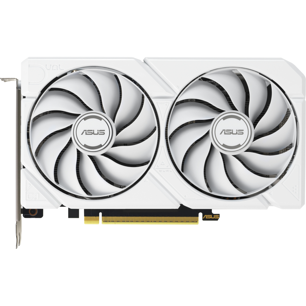 Відеокарта ASUS Radeon RX 9060 XT 16Gb DUAL WHITE OC (DUAL-RX9060XT-16G-WHITE)