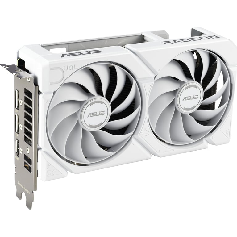 Відеокарта ASUS Radeon RX 9060 XT 16Gb DUAL WHITE OC (DUAL-RX9060XT-16G-WHITE) - фото 2