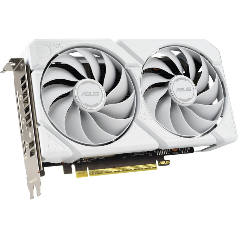 Відеокарта ASUS Radeon RX 9060 XT 16Gb DUAL WHITE OC (DUAL-RX9060XT-16G-WHITE) - фото 3