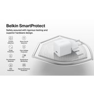 Зарядний пристрій Belkin USB-C PD25W PPS white (WCA012KQWH) - фото 7