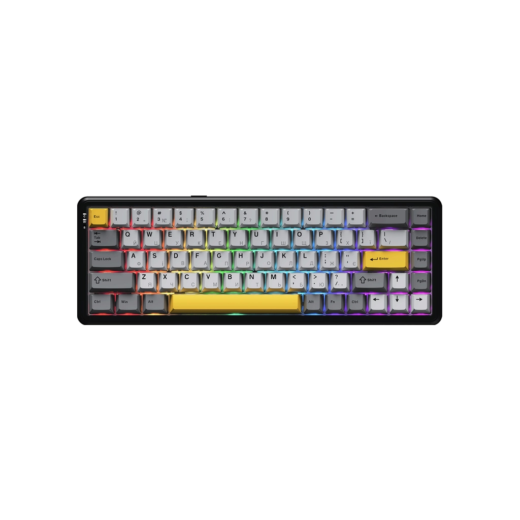 Клавіатура Ajazz AK680 MAX (8+8K) Magnetic Switch RGB Wireless/Bluetooth/USB Black (AK680-M-BGY-A) Клавіатура Ajazz AK680 MAX (8+8K) Magnetic Switch RGB Wireless/Bluetooth/USB Black (AK680-M-BGY-A)