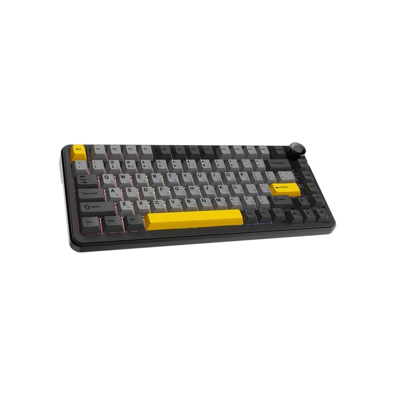Клавіатура Ajazz AK820 MAX PLUS Daydream Switch RGB Wireless/Bluetooth/USB Black (AK820MAX-DD-BGY) - фото 2