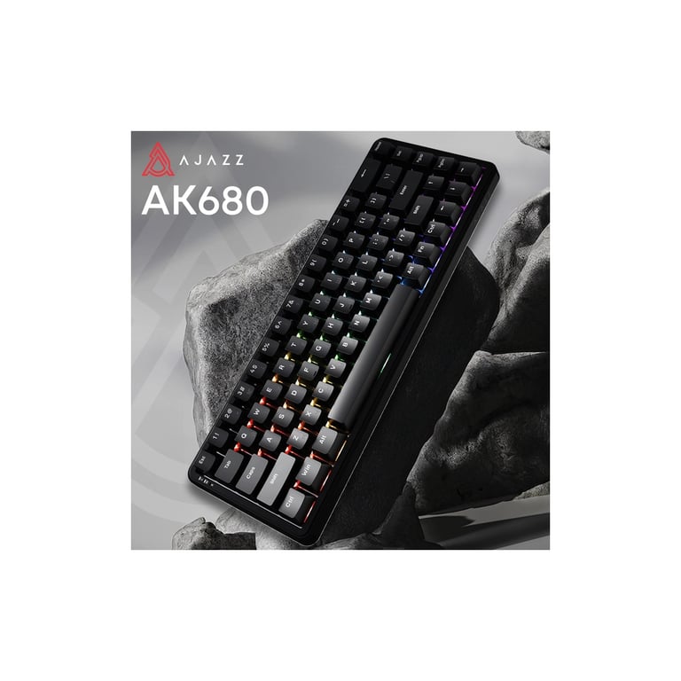 Клавіатура Ajazz AK680 MAX Magnetic Switch RGB USB Black (AK680-WM-B-A) - фото 5