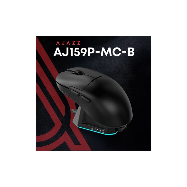 Мишка Ajazz AJ159P MC Wireless/Bluetooth/USB Charging Dock Black (AJ159P-MC-B) - фото 6