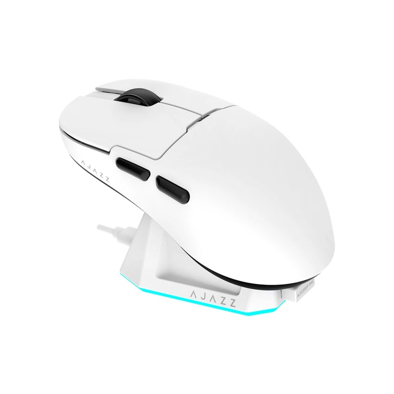 Мишка Ajazz AJ159P MC Wireless/Bluetooth/USB Charging Dock White (AJ159P-MC-W) - фото 1