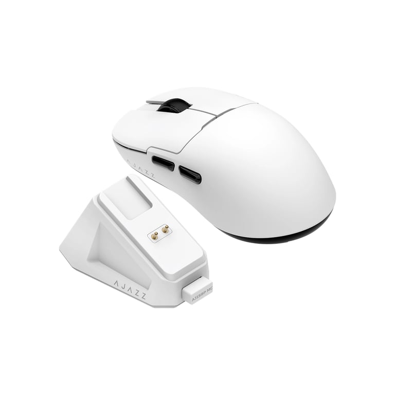 Мишка Ajazz AJ159P MC Wireless/Bluetooth/USB Charging Dock White (AJ159P-MC-W) - фото 5