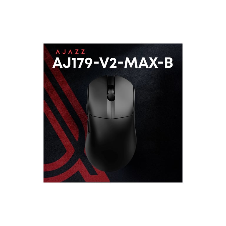 Мишка Ajazz AJ179 V2 MAX Wireless/Bluetooth/USB Black (AJ179-V2-MAX-B) - фото 6