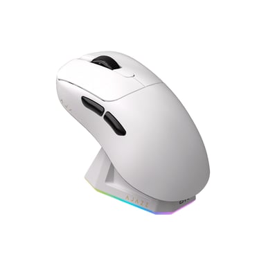 Мишка Ajazz AJ179PRO Wireless/Bluetooth/USB Charging Dock White (AJ179-PRO-W) - фото 1