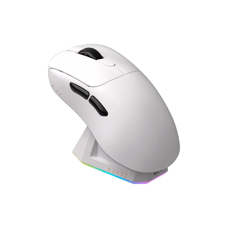 Мишка Ajazz AJ179PRO Wireless/Bluetooth/USB Charging Dock White (AJ179-PRO-W) - фото 1