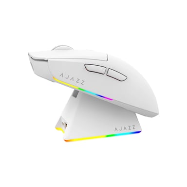 Мишка Ajazz AJ139 V2 MC Wireless/Bluetooth/USB White (AJ139-V2-MC-W)