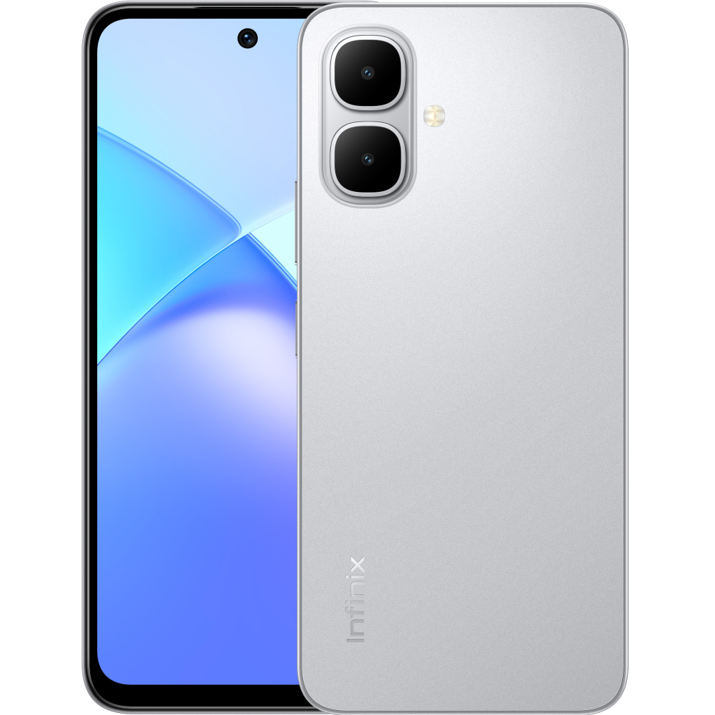 Мобільний телефон Infinix Smart 10 4/128Gb Titanium Silver (4894947084461) Мобільний телефон Infinix Smart 10 4/128Gb Titanium Silver (4894947084461)