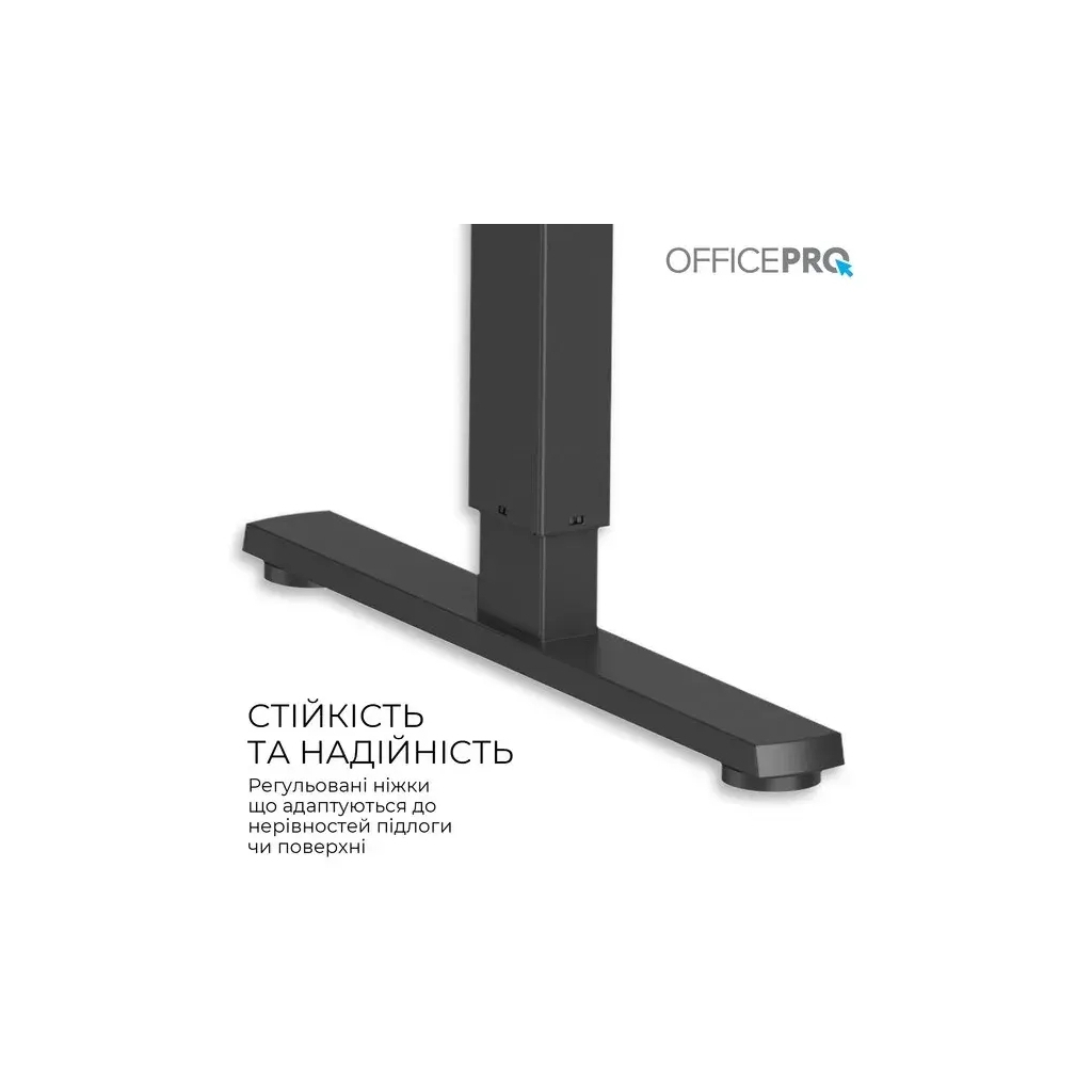 Комп'ютерний стіл OfficePro ODE1670DW Dark Wood/Black (ODE1670DW) - фото 9 Комп'ютерний стіл OfficePro ODE1670DW Dark Wood/Black (ODE1670DW) - фото 9