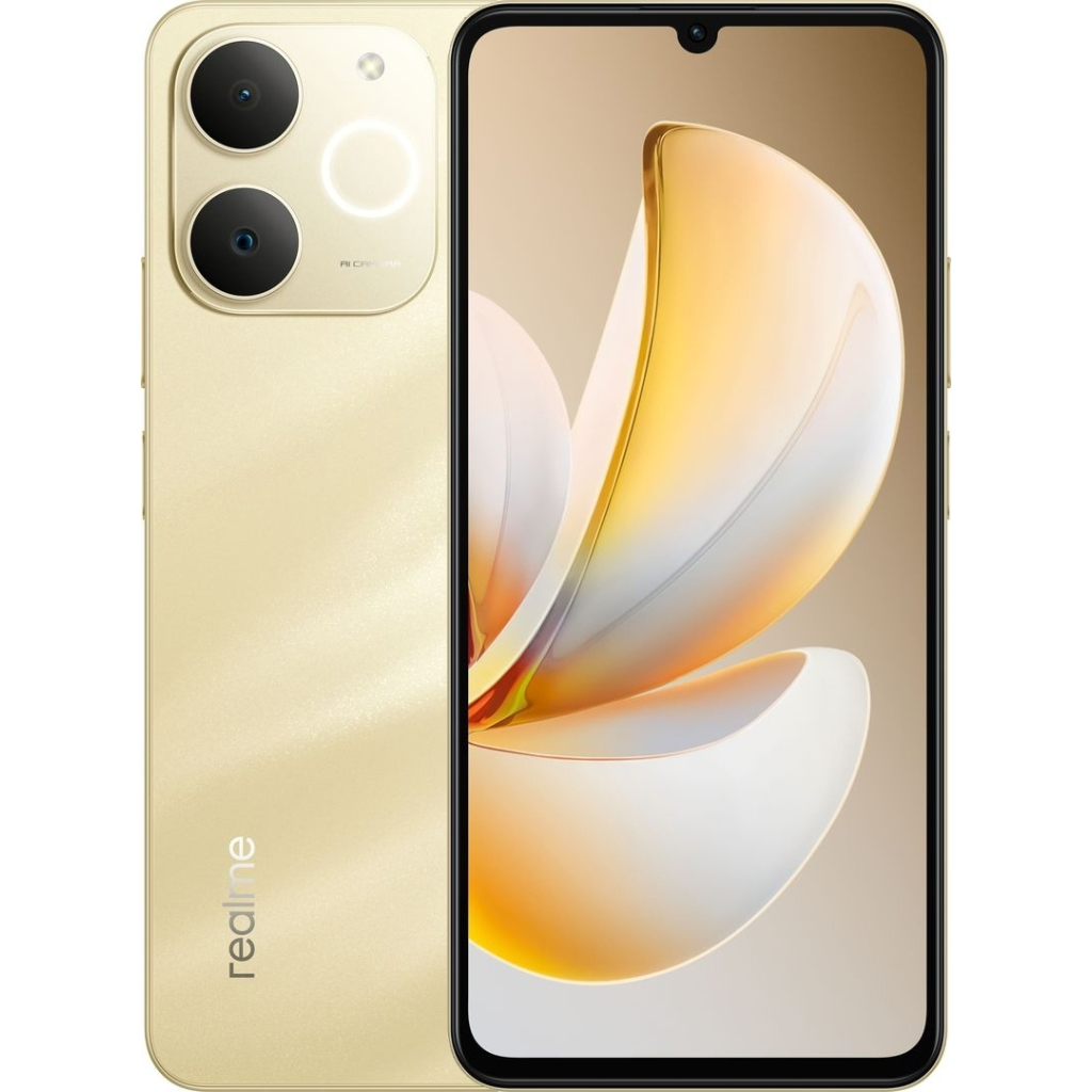 Мобільний телефон realme Note 70 4/128GB Beach Gold Мобільний телефон realme Note 70 4/128GB Beach Gold