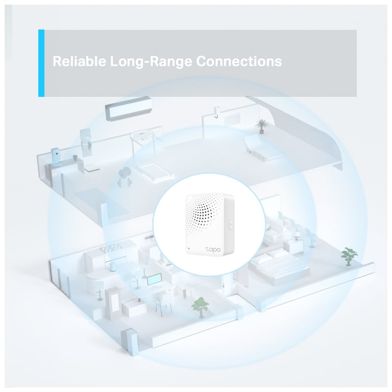 Модуль управління розумним будинком TP-Link Tapo H100 (TAPO-H100) - фото 4