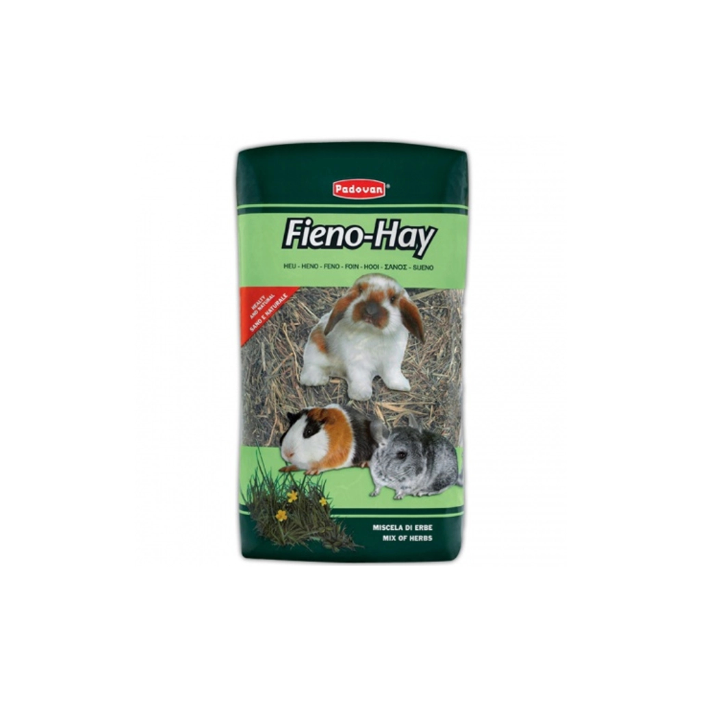Корм для гризунів Padovan Fieno-Hay для кроликів, морських свинок та шиншил 20 л (8001254000848) - фото 1