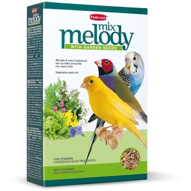 Корм для птахів Padovan MelodyMix для співочих птахів 300 г (8001254001227) - фото 1