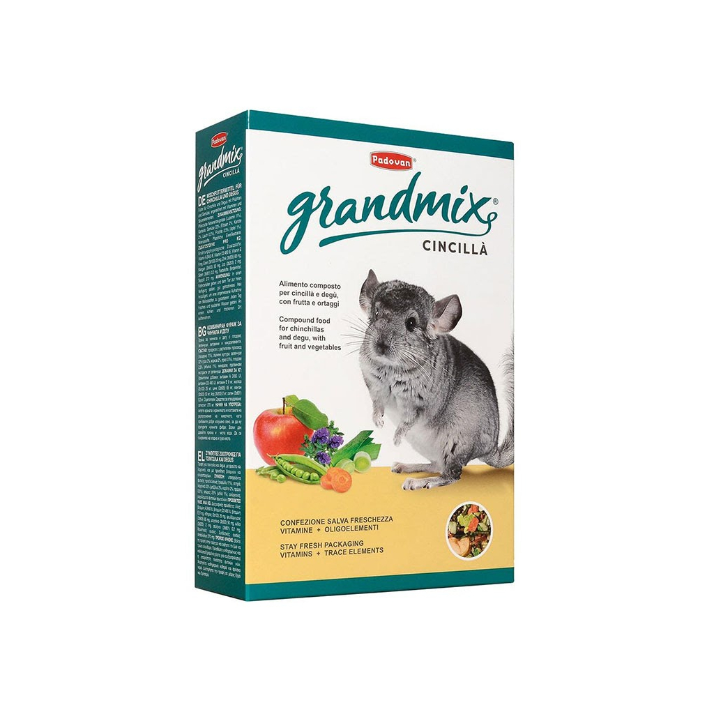 Корм для гризунів Padovan для шиншил і дегу 850 г (8001254005690) Корм для гризунів Padovan для шиншил і дегу 850 г (8001254005690)