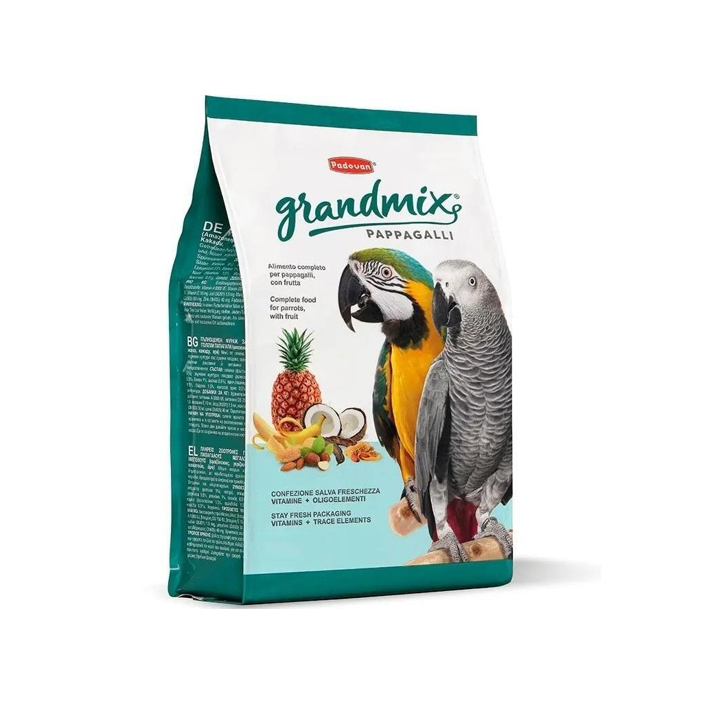 Корм для птахів Padovan GrMix pappagalli для великих папуг 2 кг (8001254006536) - фото 1
