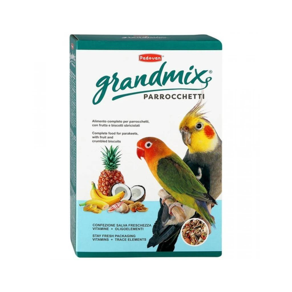 Корм для птахів Padovan GrMix Parrocche для середніх папуг 850 г (8001254001852) Корм для птахів Padovan GrMix Parrocche для середніх папуг 850 г (8001254001852)