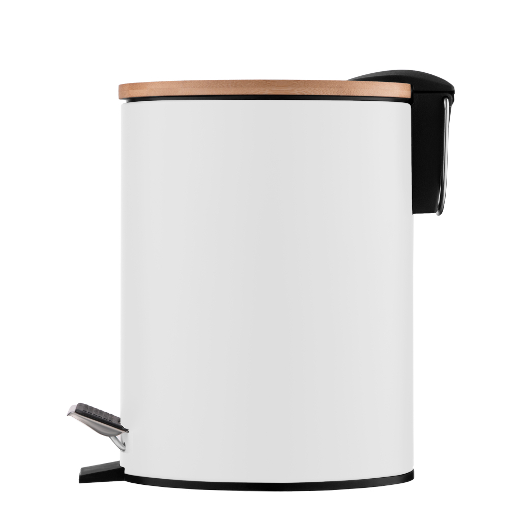 Контейнер для сміття Ardesto Minimalism З педаллю Білий 3 л (ARHB3601WB) - фото 5 Контейнер для сміття Ardesto Minimalism З педаллю Білий 3 л (ARHB3601WB) - фото 5