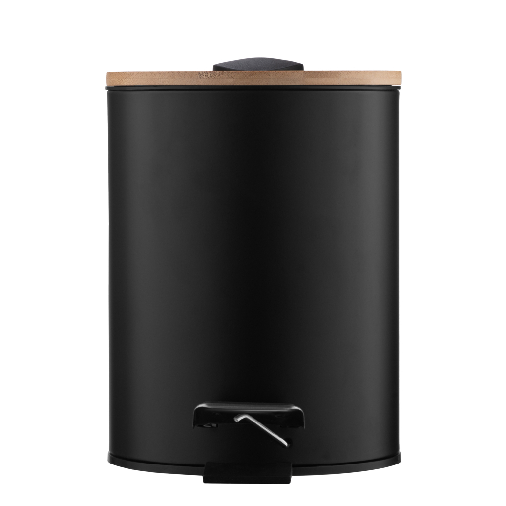 Контейнер для сміття Ardesto Minimalism З педаллю Чорний 3 л (ARHB3601BB) - фото 6 Контейнер для сміття Ardesto Minimalism З педаллю Чорний 3 л (ARHB3601BB) - фото 6