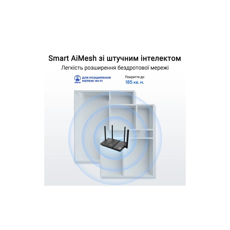 Маршрутизатор ASUS RT-BE50 (90IG09U0-MO3S00) - фото 6