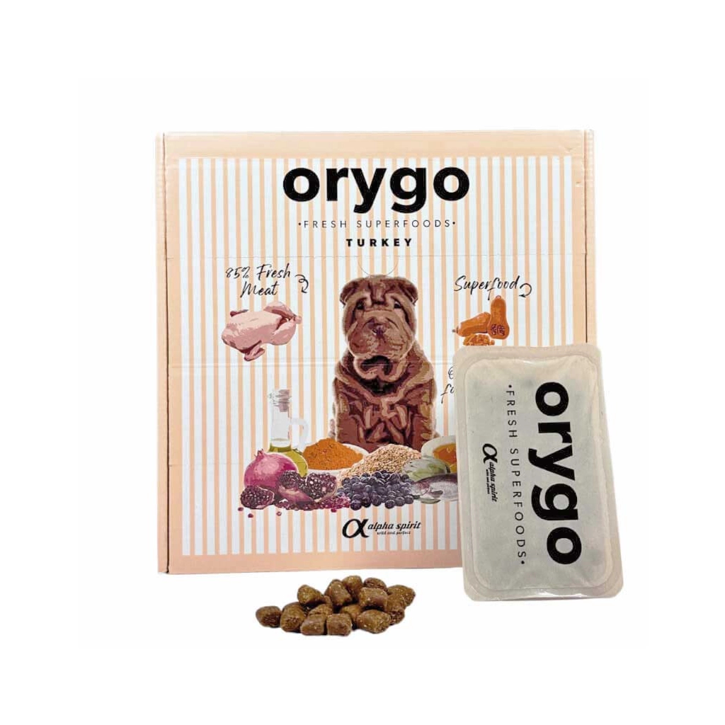 Напіввологий корм для собак Orygo Turkey (18х200 г) 3.6 кг (8436586312138) - фото 2 Напіввологий корм для собак Orygo Turkey (18х200 г) 3.6 кг (8436586312138) - фото 2