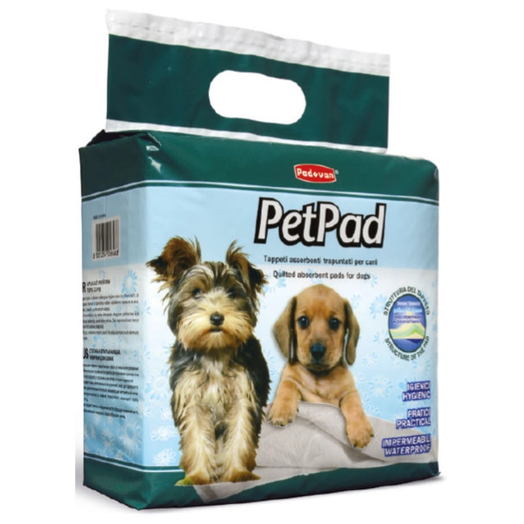 Пелюшки для собак Padovan 60x60 см 10 шт (8001254006468) Пелюшки для собак Padovan 60x60 см 10 шт (8001254006468)